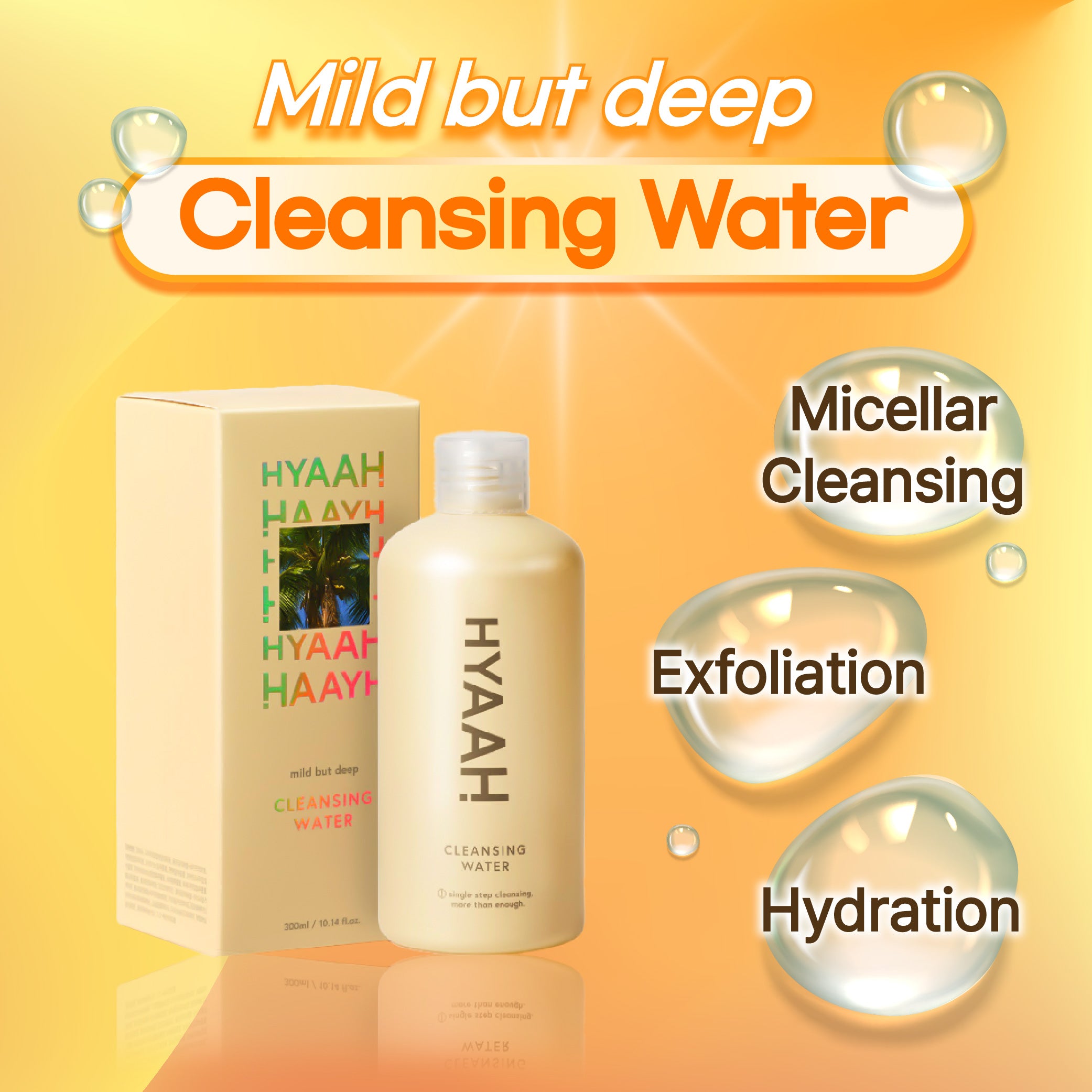 Mild But Deep Cleansing Water 300ml